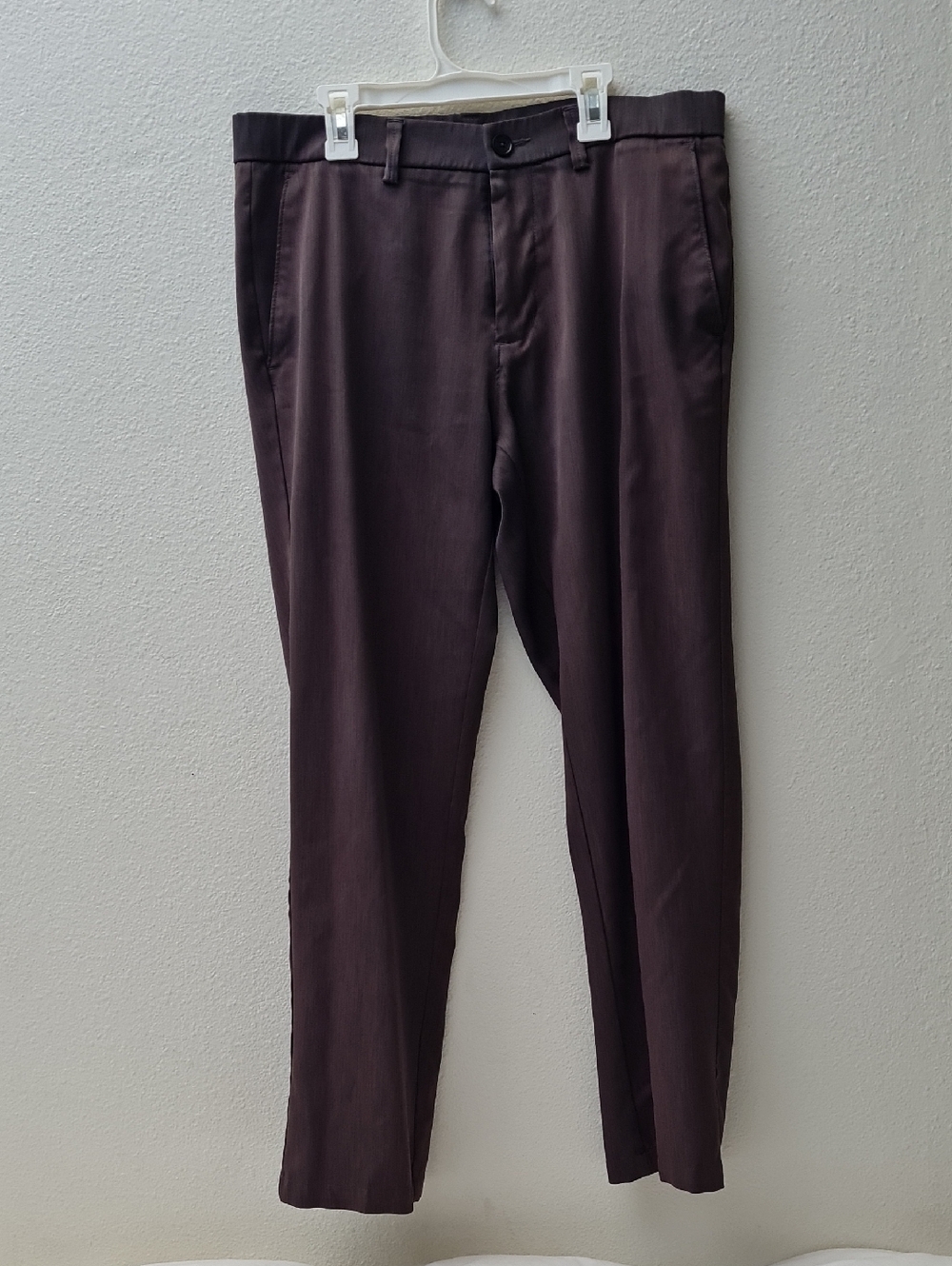3for$15-Haggar Men's Dress Pants — Deep Brown